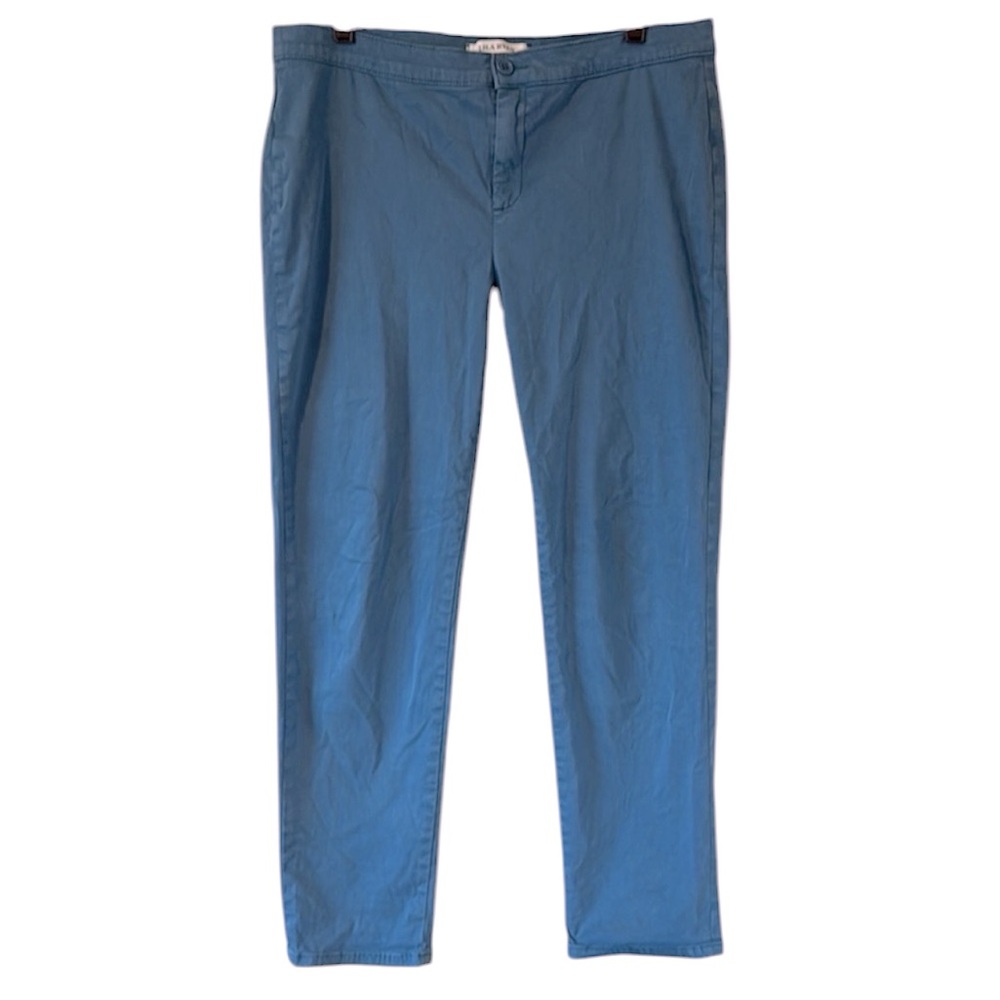 Lila Ryan Women’s Teal Color Stretch Pants size 14